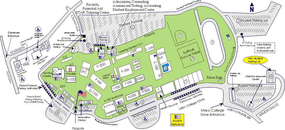 Mesa College Campus Map San Diego Mesa College (Studentsreview) - Sdm Campus Photos